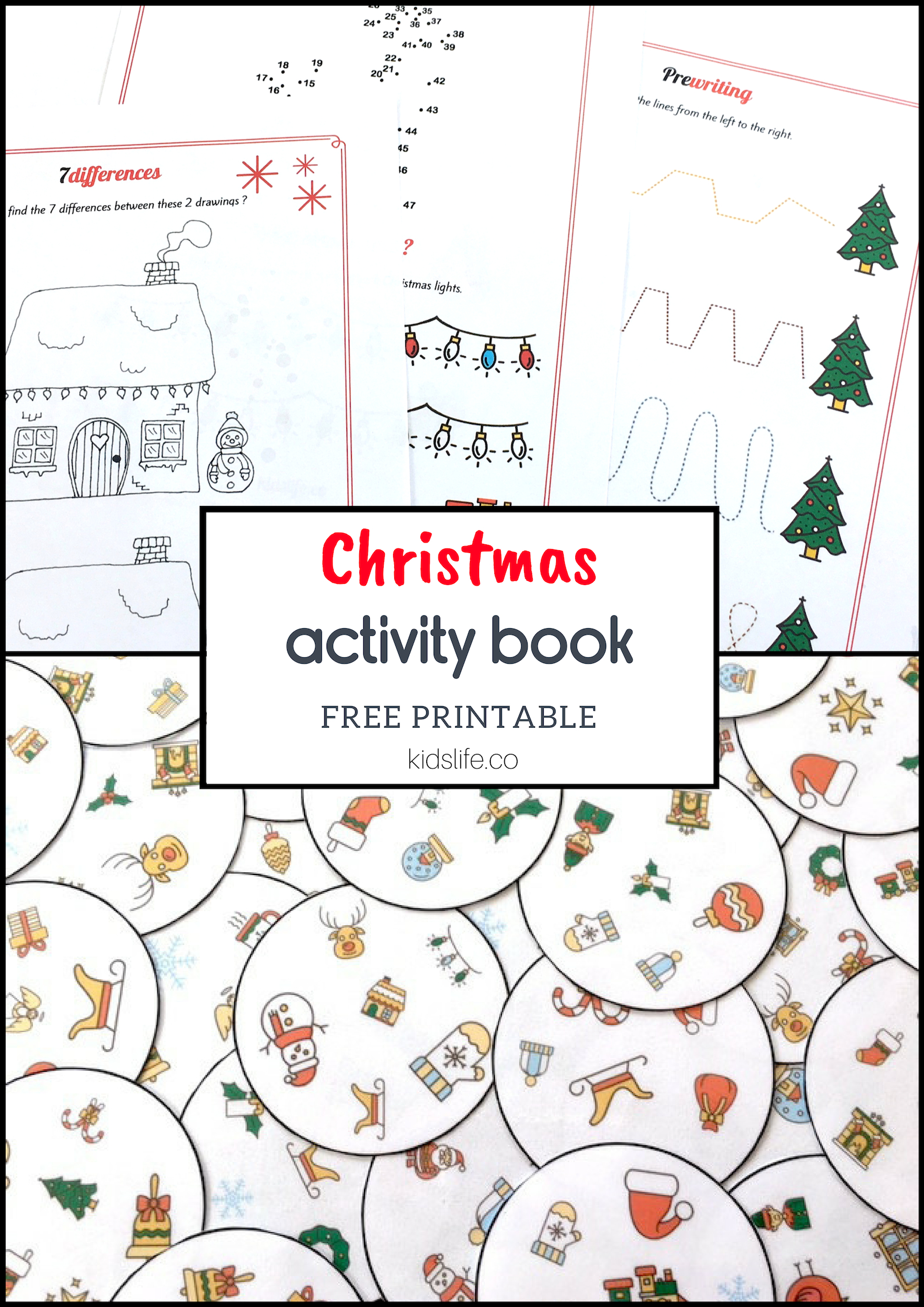 A So Much Fun Christmas Activity Book Free Printable Kidslife