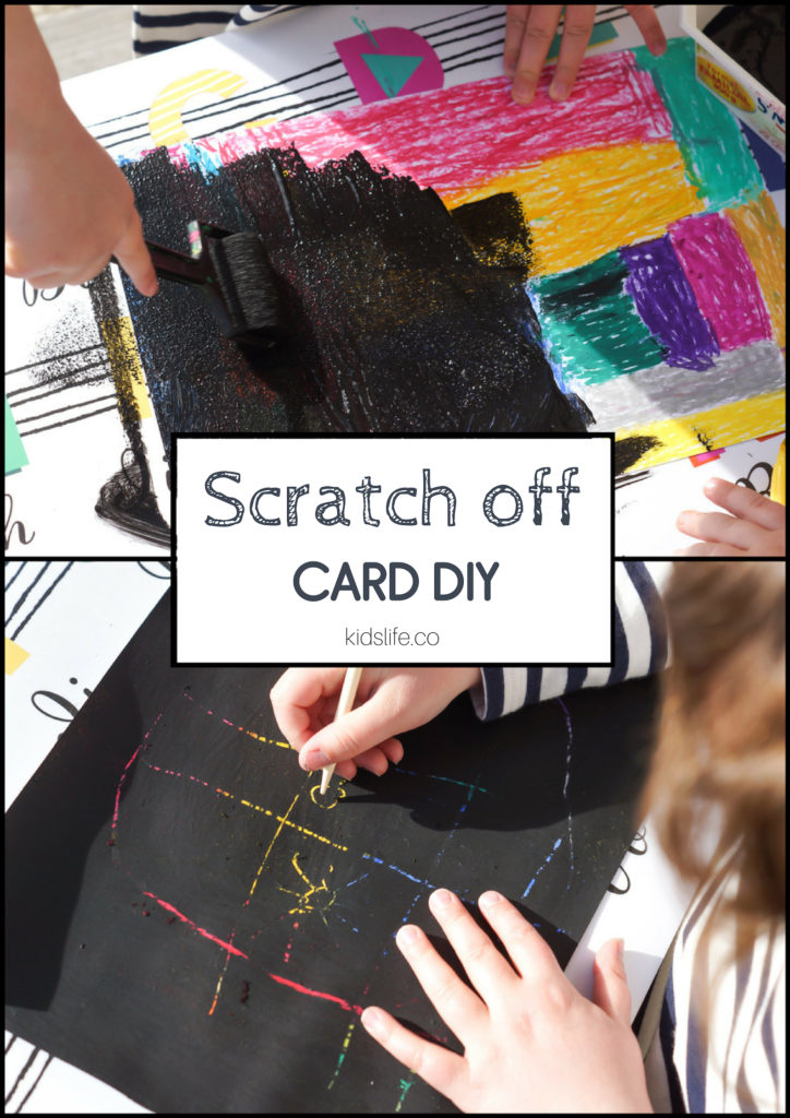 Homemade Scratch Art Paper