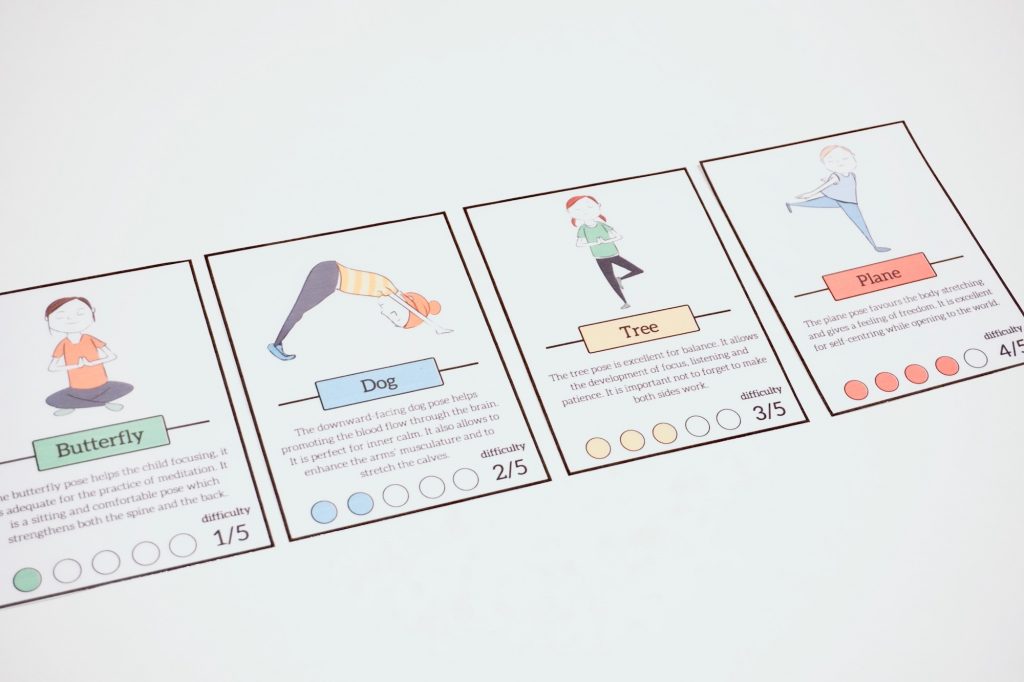 yoga for children cards to download for free kidslife